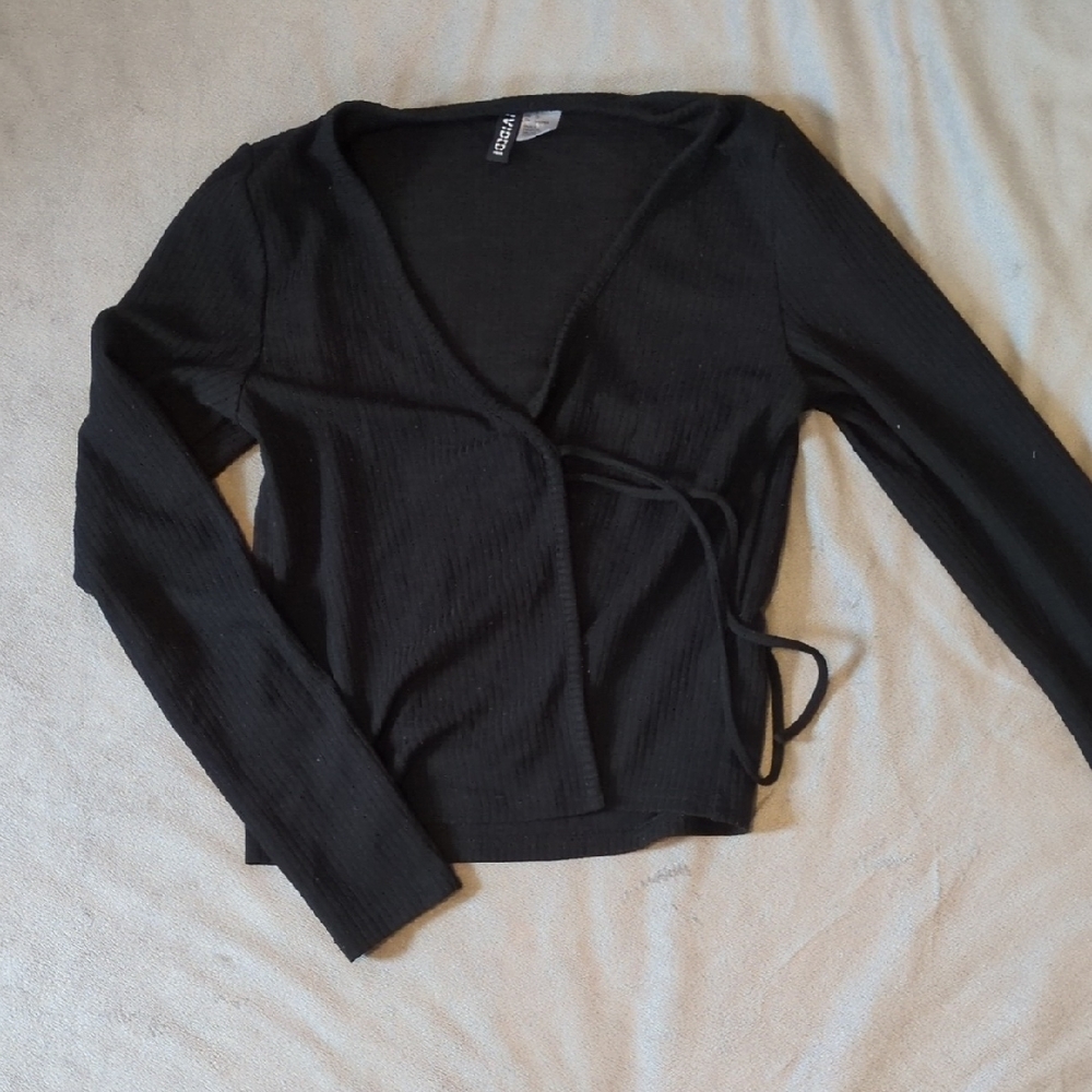 Divided Black Long Sleeve Tee